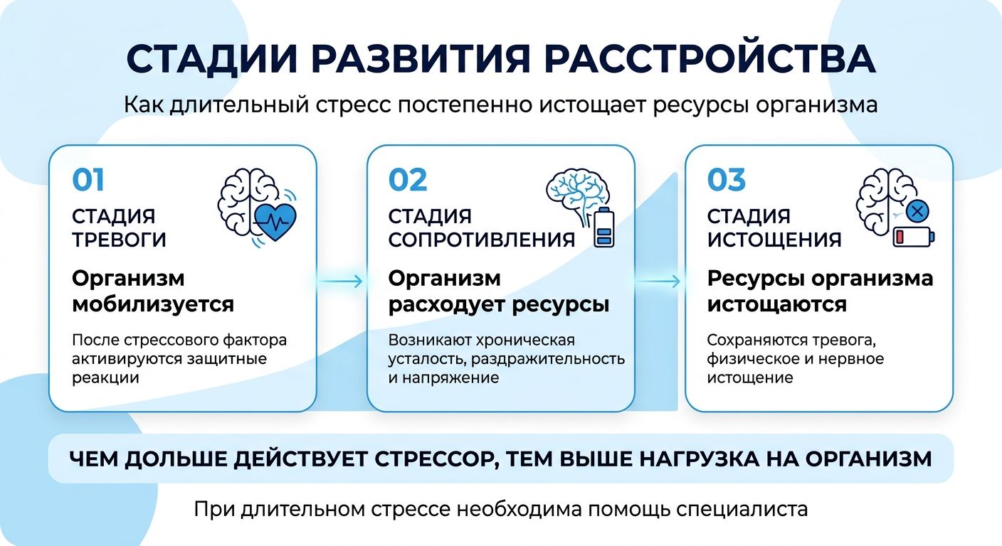 Лечение стресса в Кондопоге инфографика